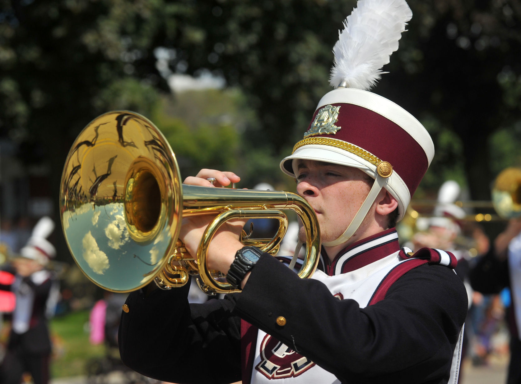 Moline High School Homecoming parade